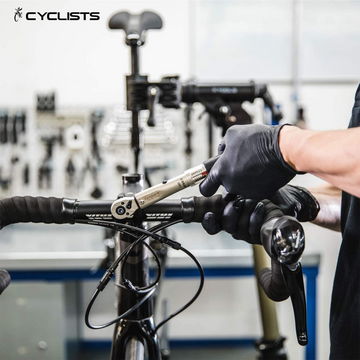 Bike Torque Wrench Set 1/4" Drive Click- 2-24 Nm Bicycle Maintenance Tool Kit for Road / Mountain Bikes - Torque Wrench Allen Key & Torx Sockets & Storage Box